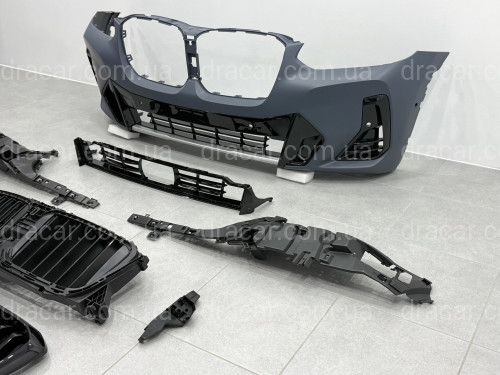 Комплект обвеса M paket LCI BMW X3 G01 2022-2024  (передний / задний бампер, пороги, арки) артикул 8885