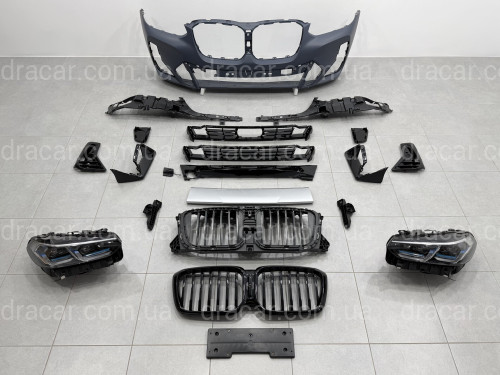 Рестайлинг комплект обвеса M paket LCI 2022+ для BMW X4 G02 2018-2021 артикул 8684