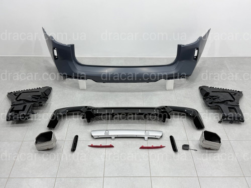 Комплект обвеса M paket LCI BMW X3 G01 2022-2024  (передний / задний бампер, пороги, арки) артикул 8885