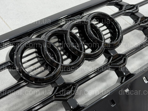 Решетка радиатора S-line BLACK Audi Q3 2019- артикул 8615