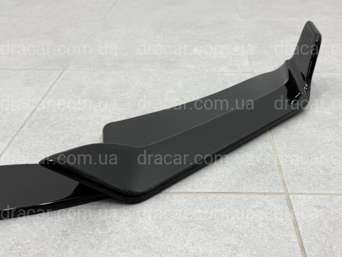 Юбка переднего бампера для BMW X5M F85 X5 F15 2013-2018, цвет черный глянец артикул 9629