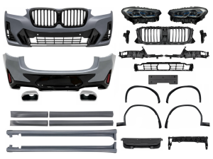 Рестайлинг комплект обвеса M paket LCI 2022+ для BMW X4 G02 2018-2021