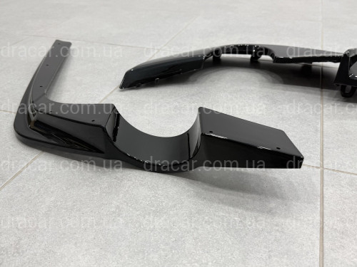 Диффузор заднего бампера с лезвиями M-Performance BMW 3 series G20 2019-2022 артикул 9659