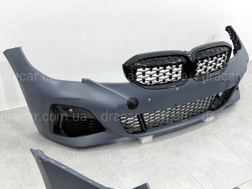 Комплект обвеса M340i Shadowline для BMW 3 series G20 2018-2022 артикул 10164