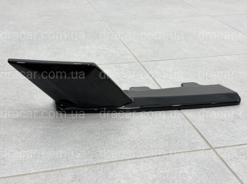 Плавники заднего бампера для X5 G05 X5M F95 2018+, ABS пластик, черный глянец артикул 9710