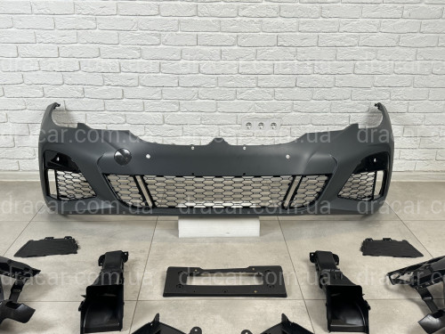 Передний бампер M paket BMW 3 series G20 G21 2019-2022 артикул 7867
