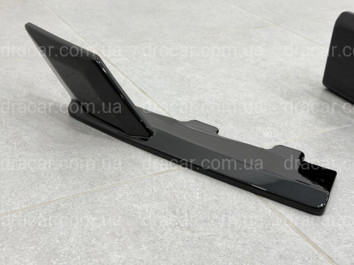 Комплект обвеса накладки бампера лезвия порогов для BMW X5M F95 2023+ артикул 9156