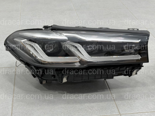 Фары Adaptive LED 2 РЕЖИМА ДХО LCI 2020+ для BMW G30 / G31 2016-2020 с заменой бампера артикул 10172