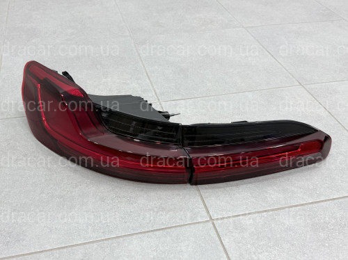 Задние LED фонари ЕВРОПА для BMW X4 G02 2018-2021 желтый поворотник артикул 10121