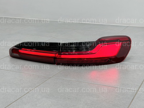 Задние LED фонари ЕВРОПА для BMW X4 G02 2018-2021 желтый поворотник артикул 10121