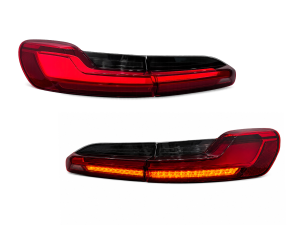 Задние LED фонари ЕВРОПА для BMW X4 G02 2018-2021 желтый поворотник