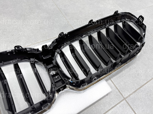 Решетка радиатора хром для BMW 5 series G30 G31 2020-2023 артикул 10171