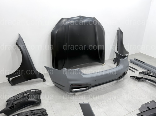 Комплект обвеса рестайлинг M760 BLACK LCI 2019+ для BMW 7 series G12 2015-2019 артикул 8995