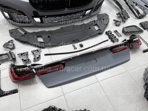 Комплект обвеса рестайлинг M760 BLACK LCI 2019+ для BMW 7 series G12 2015-2019 артикул 8995