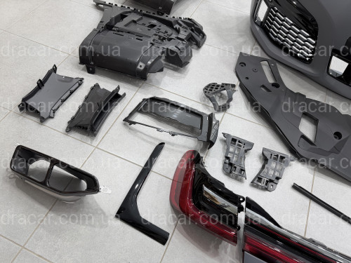 Комплект обвеса рестайлинг M760 BLACK LCI 2019+ для BMW 7 series G12 2015-2019 артикул 8995
