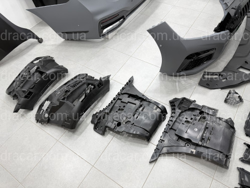 Комплект обвеса рестайлинг M760 BLACK LCI 2019+ для BMW 7 series G12 2015-2019 артикул 8995