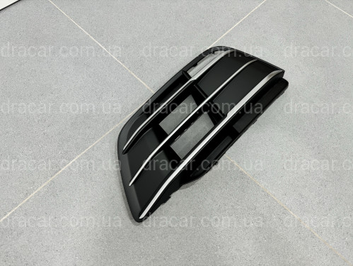 Решетка противотуманки матовая (левая) - S Line - AUDI Q5 2017-2020 (FY) 80D807679J артикул 10188