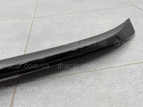 Спойлер под стекло (нижний) BMW X5 F15 2013-2018 ABS пластик цвет, черный глянец артикул 9139