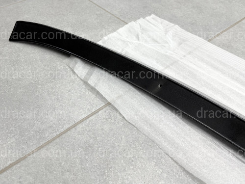 Спойлер под стекло (нижний) BMW X5 F15 2013-2018 ABS пластик цвет, черный глянец артикул 9139