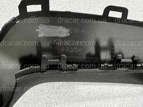 Накладка молдинг переднего бампера ЛЕВАЯ AUDI A6 C8 s-line 2022- 4KD-807-967-G артикул 10192