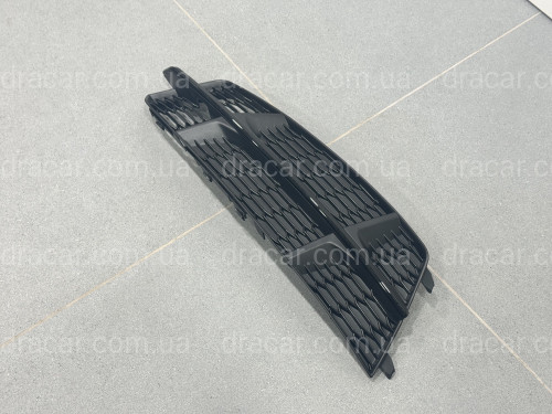 Решетка в бампер левая BLACK S Line - AUDI A6 С7 2015-2017 4G0807681AN артикул 10193