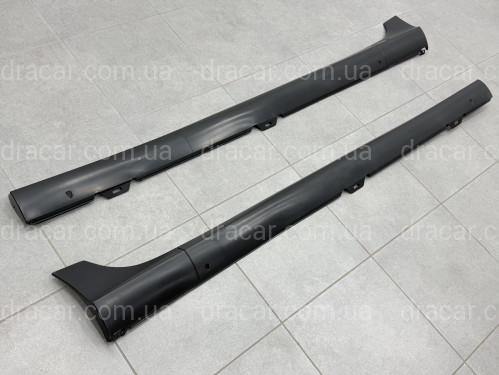 Накладки на пороги GTI R32 для Volkswagen Golf 5 2004-2008 артикул 10202
