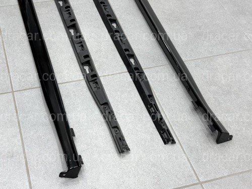 Лезвия на пороги R-Line для Volkswagen Golf 8 2022- артикул 10203