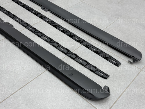 Накладки на пороги GTI для Volkswagen Golf 6 2008-2013 артикул 10206