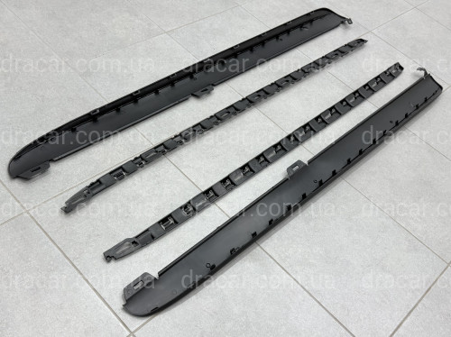 Накладки на пороги GTI для Volkswagen Golf 6 2008-2013 артикул 10206