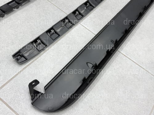 Накладки на пороги GTI для Volkswagen Golf 6 2008-2013 артикул 10206