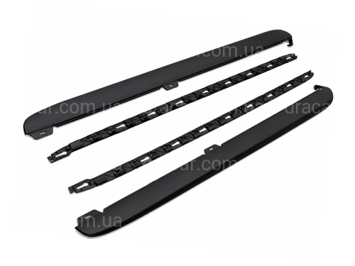Накладки на пороги GTI для Volkswagen Golf 6 2008-2013 артикул 10206