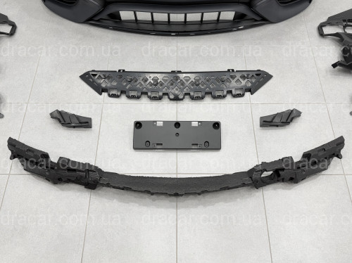 Передний бампер в стиле C63 AMG для Mercedes-Benz C-class W206 2021- артикул 10214
