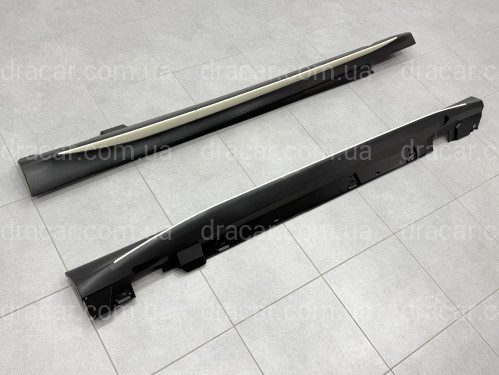 Пороги AMG Mercedes C-class W206 2021-, комплект 2шт. артикул 10209