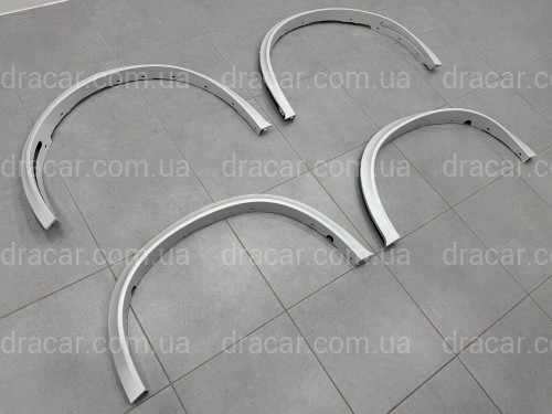 Расширители накладки арок M Paket BMW X6 F16 2013-2018 4шт цвет белый артикул 10227