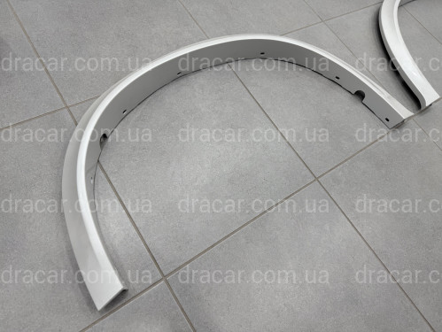 Расширители накладки арок M Paket BMW X6 F16 2013-2018 4шт цвет белый артикул 10227