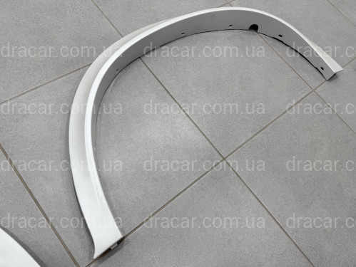 Расширители накладки арок M Paket BMW X6 F16 2013-2018 4шт цвет белый артикул 10227