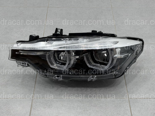 Фара левая Full LED BLACK для BMW 3 series F30 F31 2015-2018 БЕЗ БЛОКОВ артикул 10228