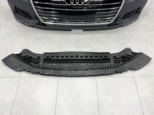 Бампер передний в сборе S-Line CHROME для Audi A6 C8 2018+ артикул 9365