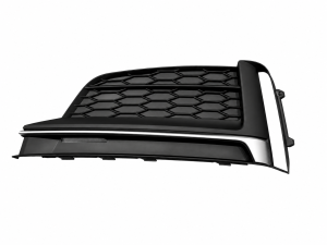 Решетка бампера ЛЕВАЯ S-Line 8W6807681FRU6 для Audi A5 B9 2016-2019
