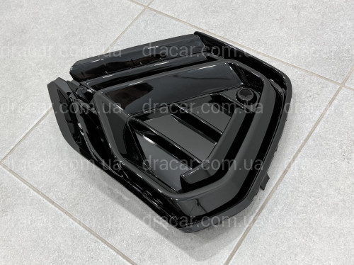 Решетка бампера S-Line BLACK ЛЕВАЯ 83G807681A T94 для Audi Q3 2019- артикул 10387