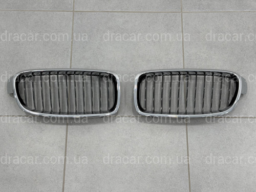 Решетки радиатора 51137255411 / 51137255412 для BMW 3 series F30 F31 артикул 10382