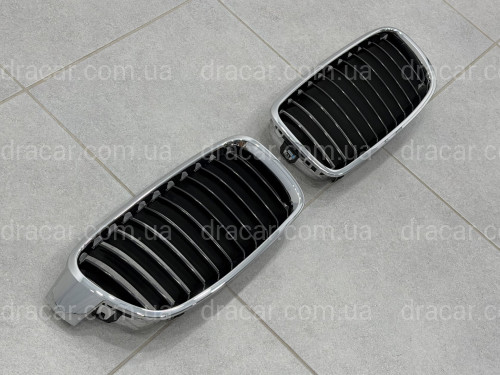 Решетки радиатора 51137255411 / 51137255412 для BMW 3 series F30 F31 артикул 10382