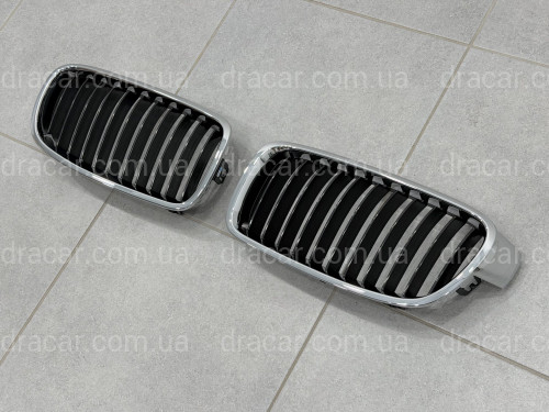 Решетки радиатора 51137255411 / 51137255412 для BMW 3 series F30 F31 артикул 10382