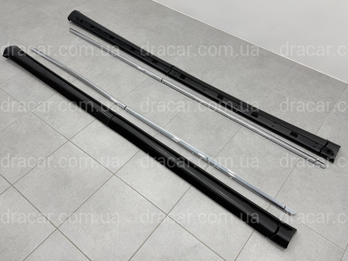 Накладки на пороги AMG COMPACT / LONG Mercedes-Benz Vito V-Class w447 2015- 2 сдвижные двери  артикул 10398