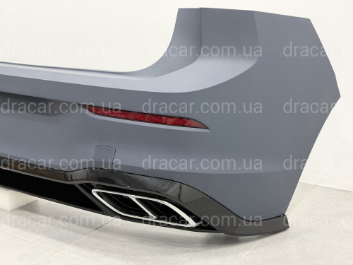 Задний бампер R LINE Volkswagen Golf 8 2021- артикул 10269