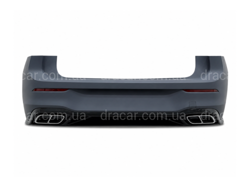 Задний бампер R LINE Volkswagen Golf 8 2021- артикул 10269