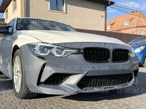 Передний бампер CS стиль BMW 3 Series F30 F31 2012-2018  артикул 9149