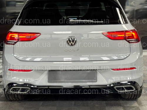 Задний бампер R LINE Volkswagen Golf 8 2021- артикул 10269