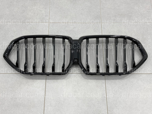 Решетка радиатора ноздри M-Performance для BMW X6 G06 2019- черный глянец артикул 8203