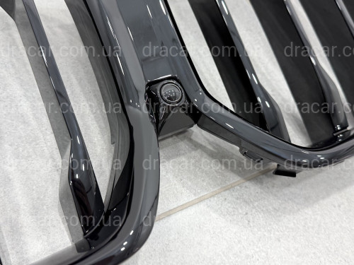 Решетка радиатора ноздри M-Performance для BMW X6 G06 2019- черный глянец артикул 8203